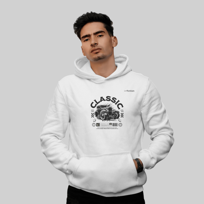 Fiction Vintage Car Trending Hoodie